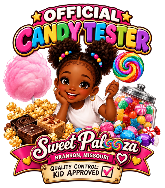 Official Candy Tester - Youth Black Girl