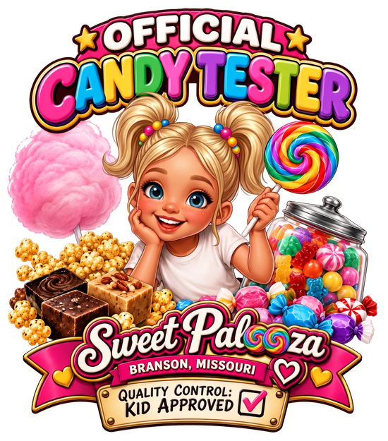 Official Candy Tester - Youth White Girl