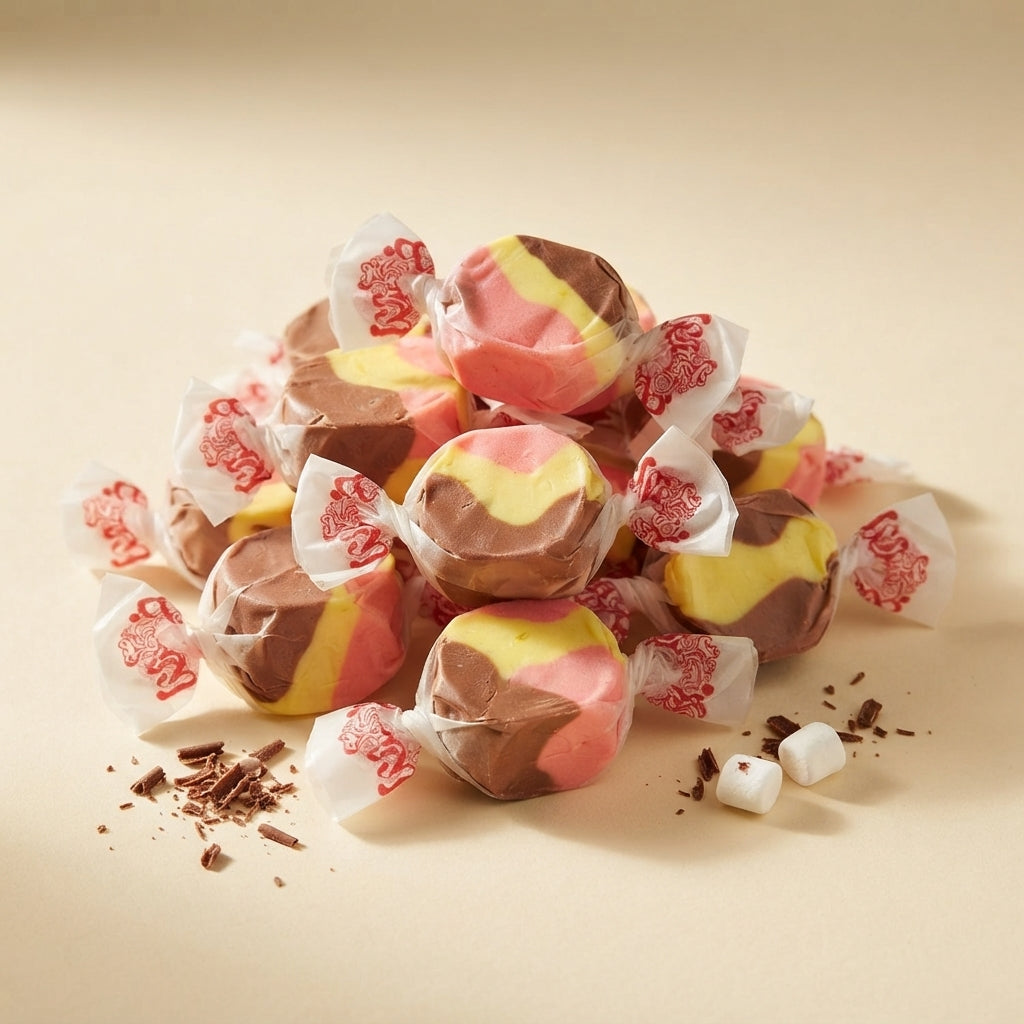 Banana Split Taffy