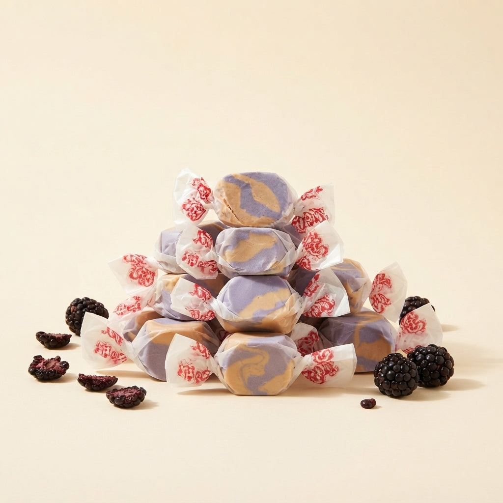 Blackberry Crumble Taffy