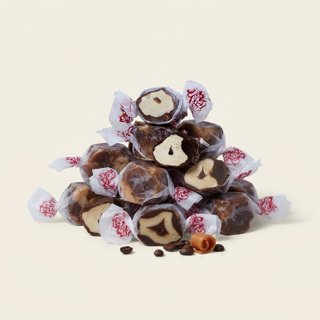 Chocolate Caramel Mocha Taffy