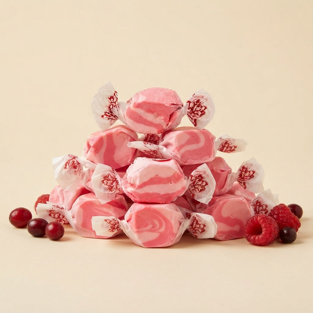 Cran-Raspberry Taffy