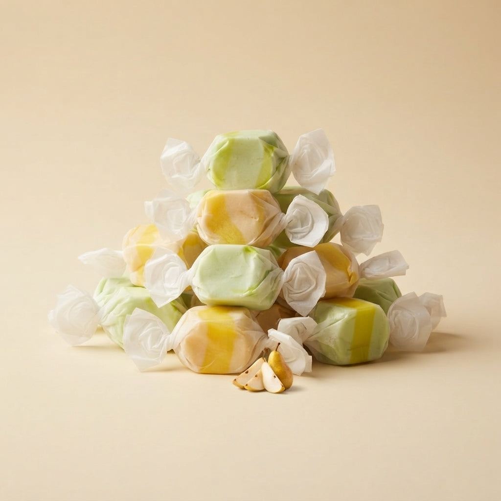 Golden Pear Taffy