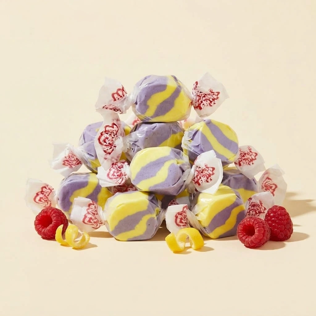 Raspberry Lemonade Taffy