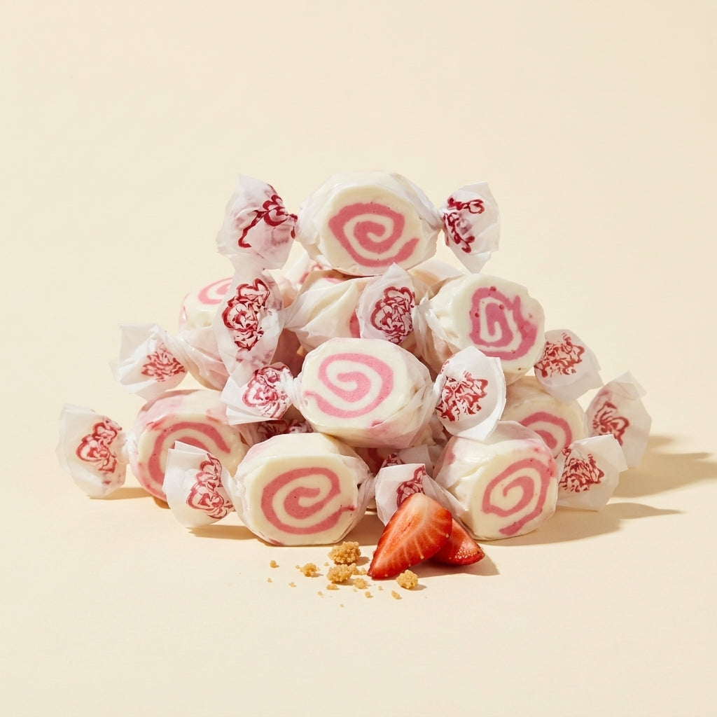 Strawberry Cheesecake Taffy
