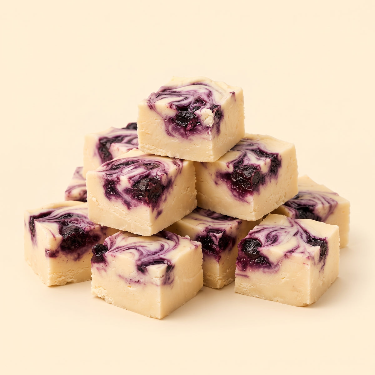 Blueberry Cheesecake Fudge