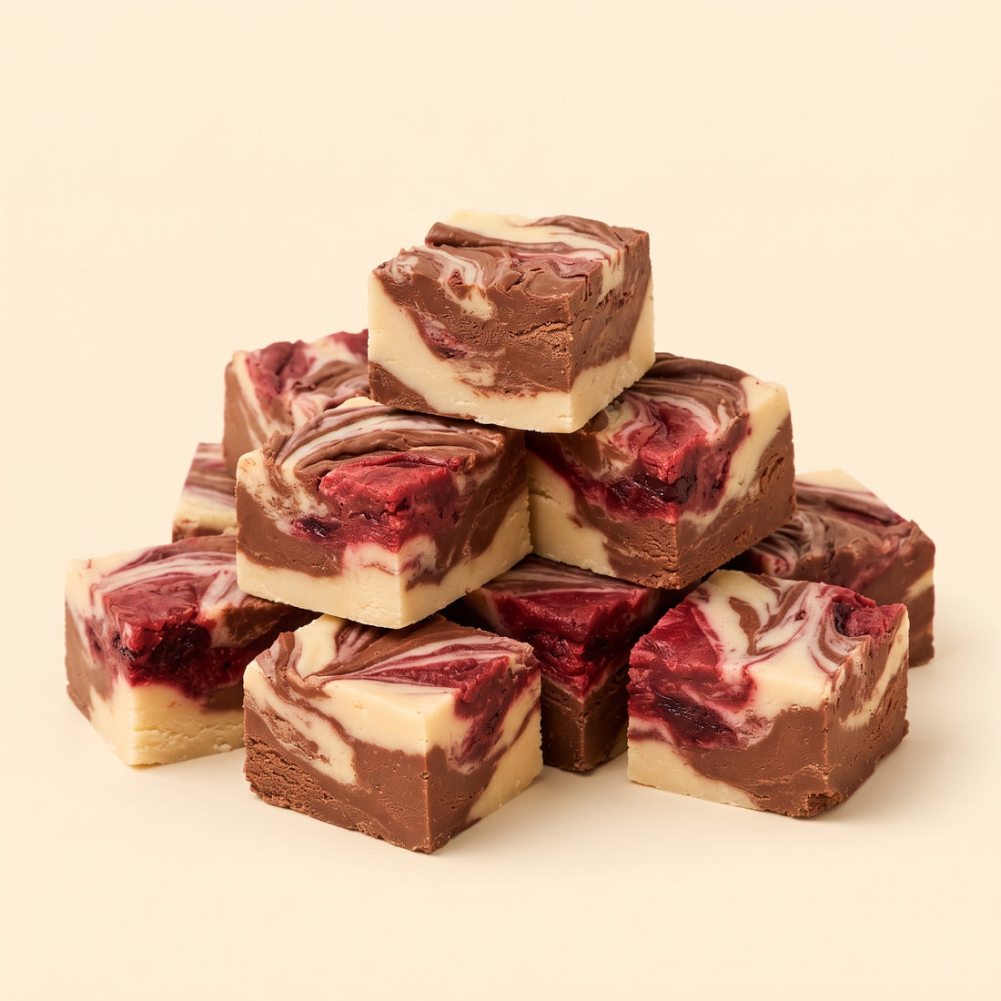 Cherry Broken Heart Fudge