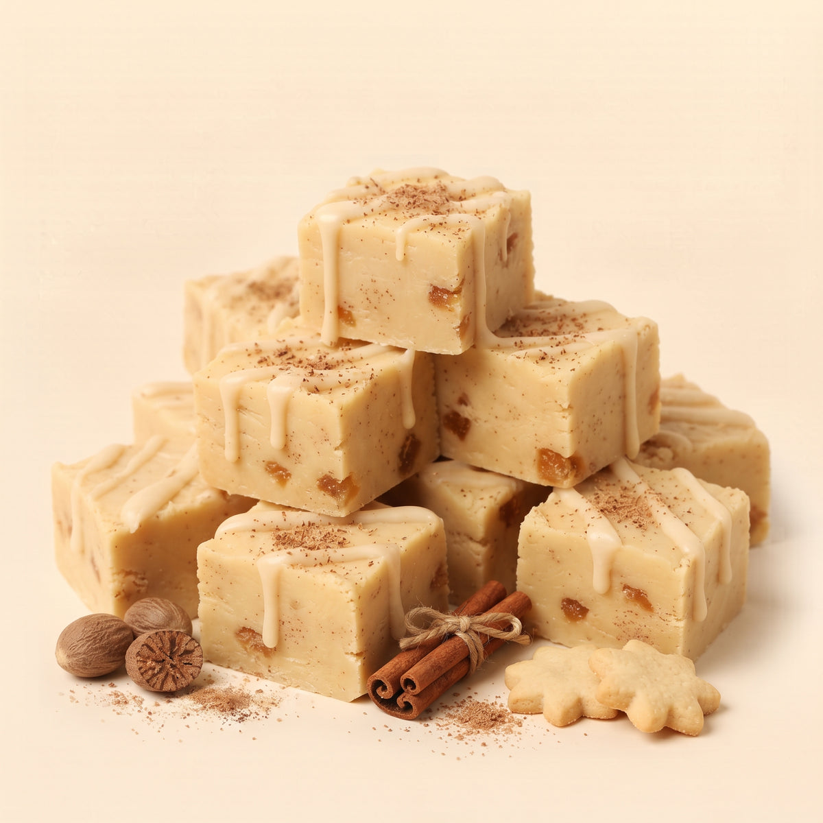 Eggnog Fudge | Sweet Palooza