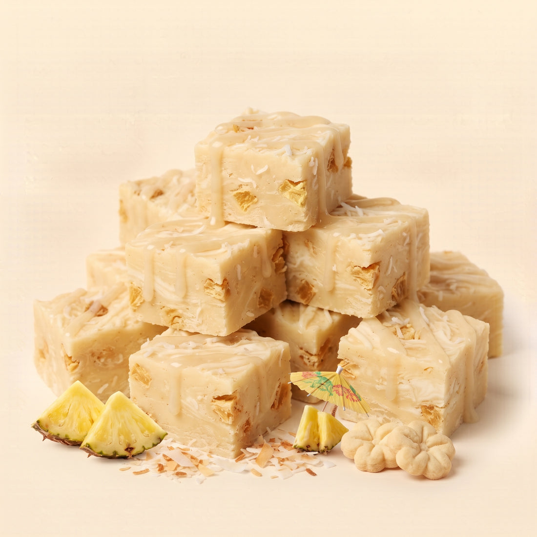 Piña Colada Fudge | Sweet Palooza