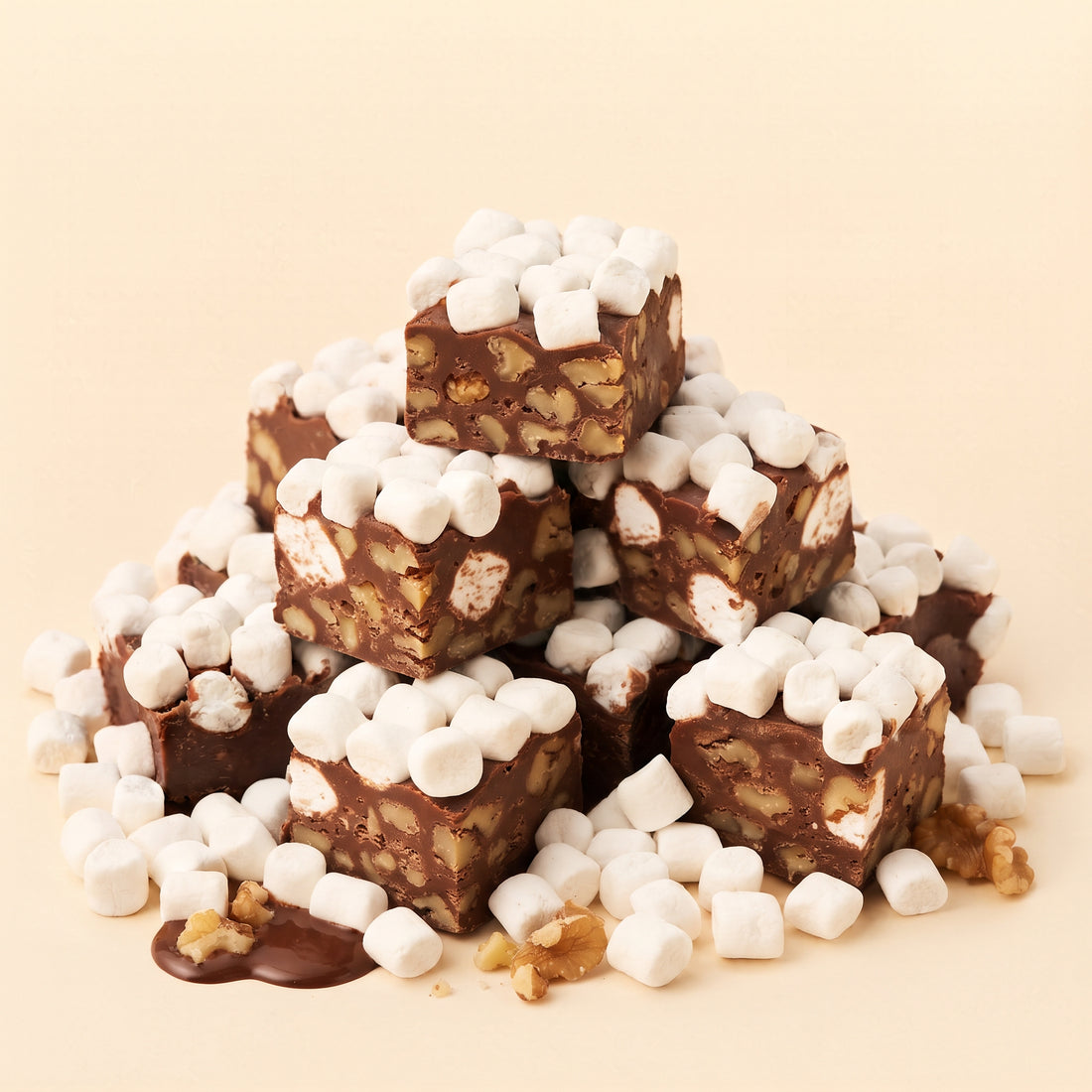 Rocky Road Fudge