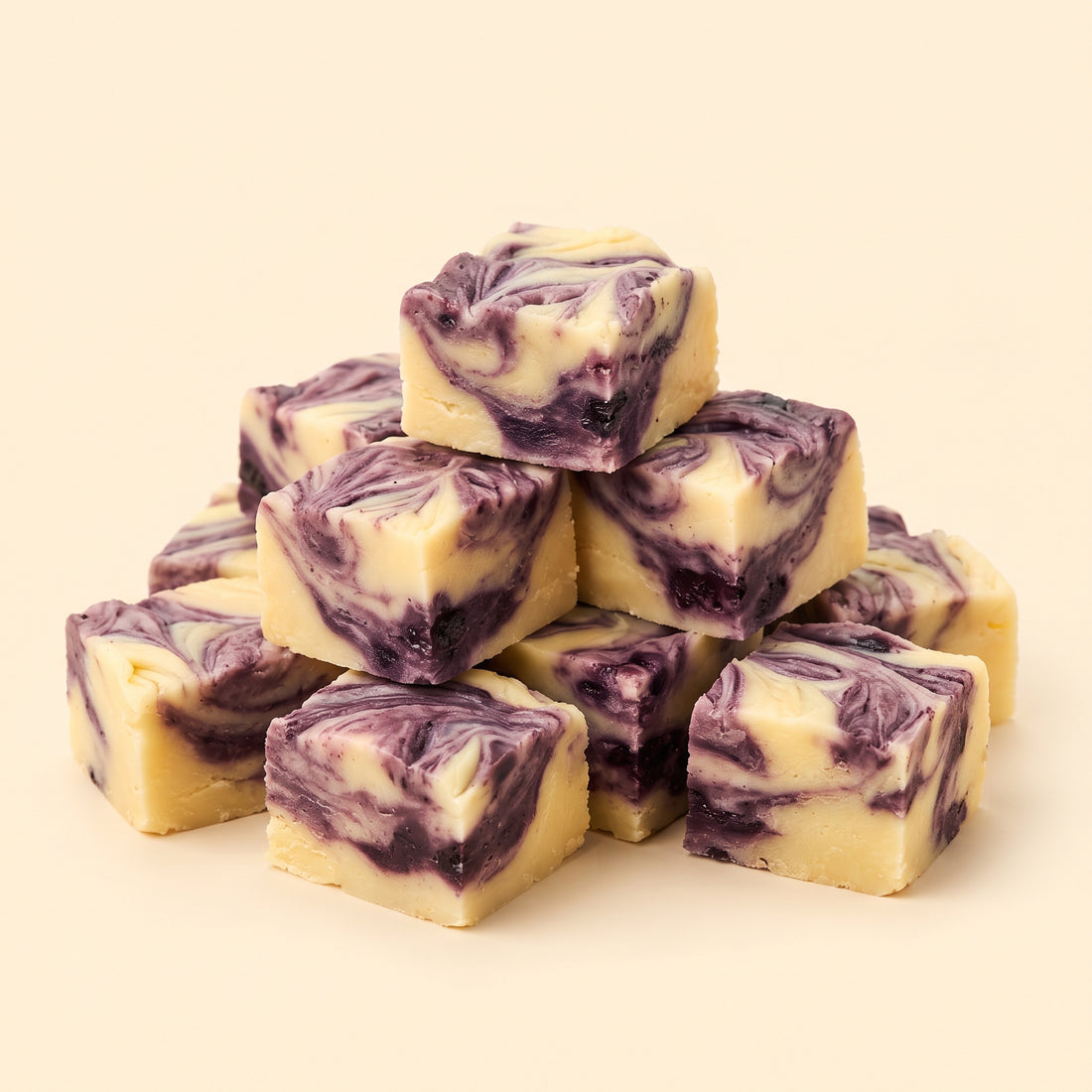 Lemon Blueberry Fudge
