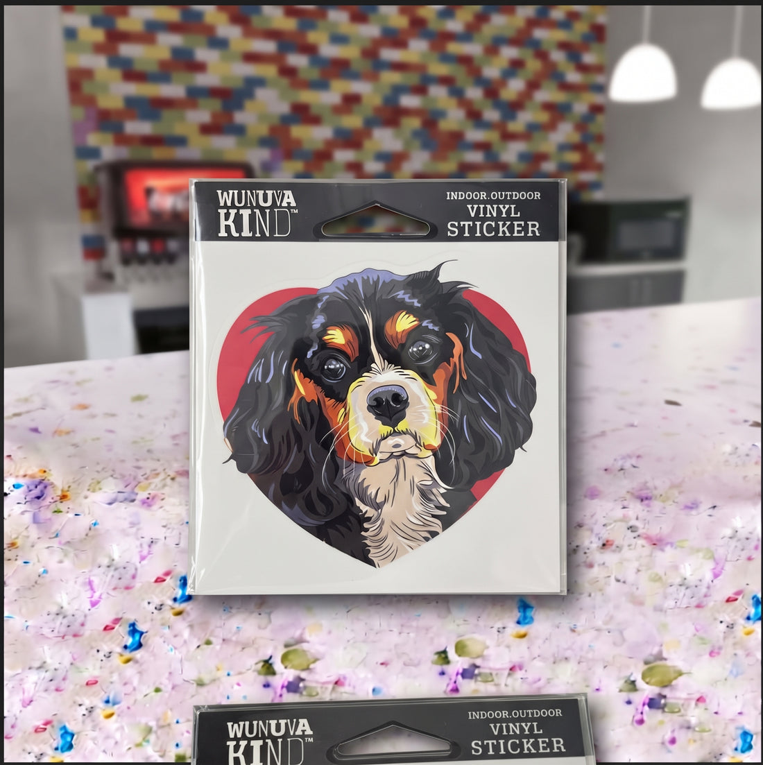 Wunuva Kind Vinyl Sticker - Cocker Spaniel