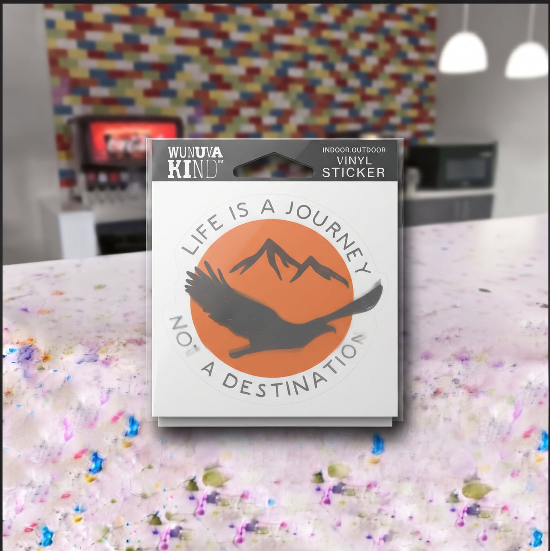 Wunuva Kind Vinyl Sticker - Journey