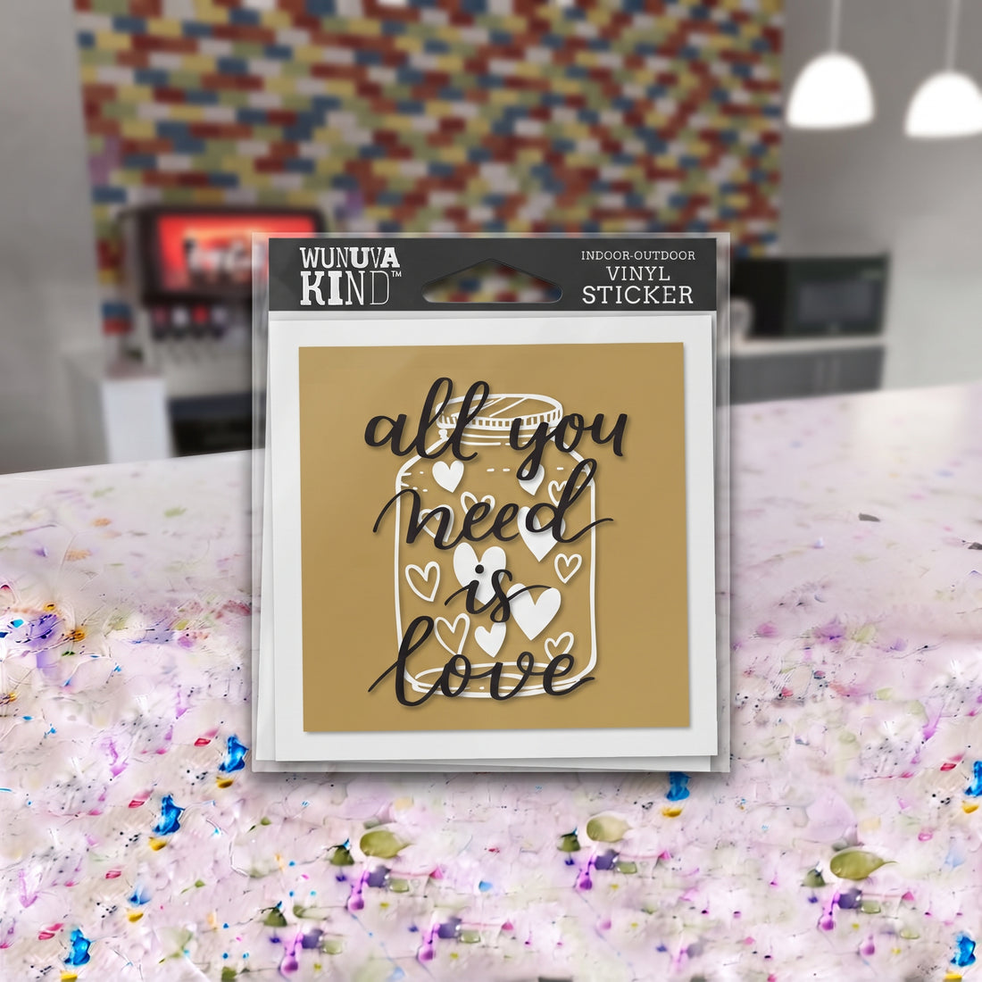 Wunuva Kind Vinyl Sticker - Need Love